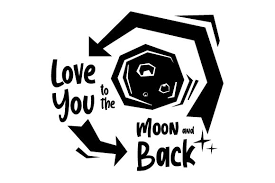 Free Free Design I Love You To The Moon And Back Svg