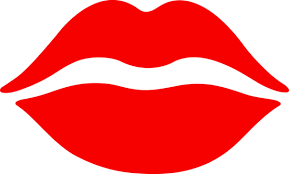 Simple Red Lips Design Free Clip Art Red Lips Free Clip Art Lip Logo