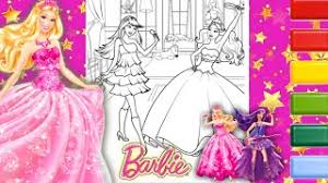 Prepare for some coloring fun with free printable coloring book. Barbie The Princess The Popstar Coloring Page Keira And Tori Coloring Page Youtube
