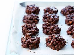 Roses Des Sables Au Ble Souffle Recettes Recette Recette Rose Des Sables Alimentation Recette Dessert Facile