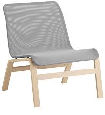 Buy Nolmyra Lounge Chair In Birch Grey Colour By Tezerac Online Accent Chairs Accent Chairs Furniture Pepperfry Product Easy Chair Furniture Ikea