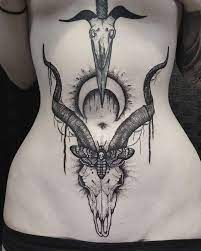 pin by ciro suzuki on piercing tattoos scary tattoos stomach tattoos women belly tattoos