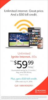 Bill (transparency, clarity, aligned with contract…) Unlimited Internet Great Price Rogers