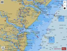 Ossabaw And St Catherines Sounds Marine Chart
