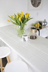 tiled countertop diy (no saw required