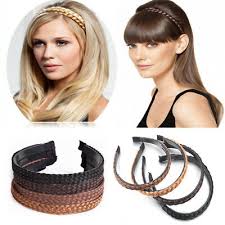 If you braid your hair with squeaky clean hair, it's more likely to be slippery and pieces will be more likely to fall out. Women Fashion Twisted Wig Braid Hair Band Braided Headband Hair Accessories Ebay