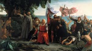 Colón's visual signature is the use of finely combed lines to trace the contours of his figures, a technique that's at once delicate and sensuous. Cristobal Colon El Origen Del Descubridor Ii El Bautismo