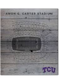 tcu horned frogs 16x20 seating chart sign 15670189