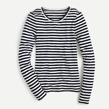 Maybe you would like to learn more about one of these? J Crew Slim Perfect Long Sleeve T Shirt In Stripes For Women