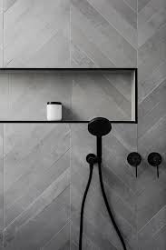 Looking for small bathroom ideas? 15 Awesome Black Floor Tiles Design Ideas For Modern Bathroom Lmolnar Minimalist Showers Bathroom Tile Designs Tile Bathroom
