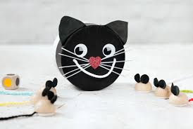 Es handelt sich dabei um. Spiele Selber Basteln Schwarze Katze Wlkmndys Diy Blog