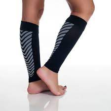 Pair Of Calf Running Compression Sleeve Socks Colors And Sizes Compression Calf Sleeves Running Sleeves Calf Compression
