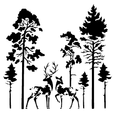 Check spelling or type a new query. Vintage Deers In Forest Stencil Animal Stencil Tree Stencil Glass Stencil