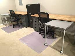 Get an olov adjustable feet or finvaard. Ikea Hack Custom Transforming Home Office Desks Saving Amy