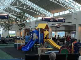 Portland international airport has one main passenger terminal, with 5 concourses (a, b, c, d, and e). Portland International Airport Pdx Pitstops For Kids