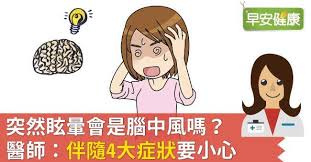 The site owner hides the web page description. çªç„¶çœ©æšˆæœƒæ˜¯è…¦ä¸­é¢¨å—Ž é†«å¸« ä¼´éš¨4å¤§ç—‡ç‹€è¦å°å¿ƒ æ—©å®‰å¥åº·