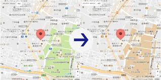 グーグルマップ Google Map の色変更 簡単な設定方法 ミドリデザインワークス