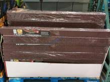 The ecoborder garden edge facilitates your outdoor maintenance while enhancing decor all year round. Rubberific Brickface Landscape Edging 2 Pack Costcochaser