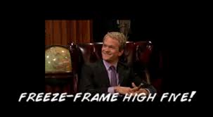 Happy, awesome, barney stinson, celebration, high five, how i meet your mother, neil patrick harris, tv. Barney Stinson Gifs From How I Met Your Mother Popsugar Entertainment