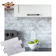 Marble tiles feature include high durability, hardness, easy of cleaning, sleek shine and elegance. Sarkoma Londonas Infliacija Stick On Wall Tiles Yenanchen Com