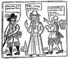 It was seen as an unnecessary expense and should be a day of fasting by the puritans and lutherans. English Civil War Ø¹Ù„Ù‰ ØªÙˆÙŠØªØ± Father Christmas May Have Been And Gone By Now But The Image Of The Jolly Bearded Man Bedecked In Fur Trimmed Red Still Languishes In Many A Living