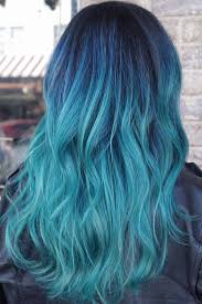 Blue hair , turquoise hair. 45 Trendy Styles For Blue Ombre Hair Lovehairstyles Com