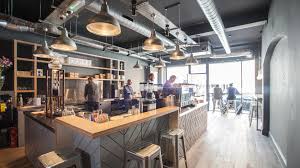 What about hot cup sleeves? Beanberry Coffee Shop Interior Coffee Counter Design