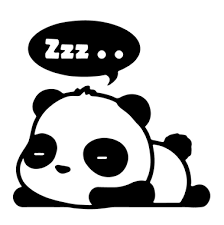 Sleepy Panda Clipart Dessin Kawaii Panda Panda Dessin Dessin Kawaii