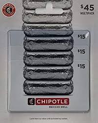 Dealscove promise you'll get the best. Amazon Com Chipotle Mp Gift Card 45 Gift Cards