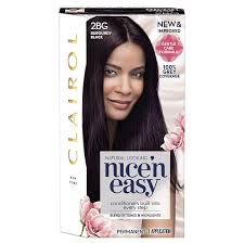 Is your hair naturally red, brown or black? Amazon Com Clairol Nice N Easy CraÆ'a Me 2bg Burgundy Black Pack Of 1 Chemical Hair Dyes Beauty