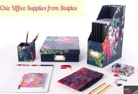 Get Organized In Style These Fun Desk Supplies Almost Make Me Want To Get Organized Staples Launches Sty Office Supplies Chic Office Supplies Art Paperchase
