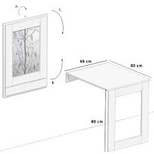 Amazon De Eleganter Klapptisch Karina Wandtisch Kuchentisch Esstisch 80x66cm Wird Zu Einem Wandtisch Klapptisch Zuhause Diy
