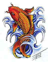 A very popular, japanese inspired tattoo design, these are stunning. Koi Fish Design By Tommyphillips On Deviantart Japanese Koi Fish Tattoo Koi Fish Drawing Koi Fish Tattoo