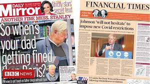 Newspaper Headlines Pm Warns Rule Breakers As Dad Shops Without Mask In 2020 Newspaper Headlines Rule Breaker Headlines