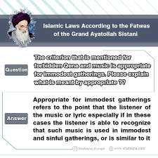 Music is haram if it deviates you from the path of allah generally, if the music you are listening to is clearly dictating a message far from that of islamic teachings, it may be in one's best interest to be aware, and listen accordingly. Is Music Haram In Islam Shia