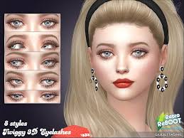 But i had an idea. Twiggy 3d Eyelashes By Feyona From Tsr Sims 4 Downloads