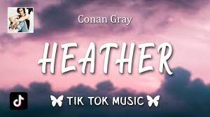Conan Gray Heather Lyrics Slwoed Tiktok Song Youre Cute Only If You Knew How Much I Liked You Youtube