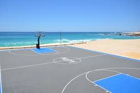 Coral springs park & recreation. Beach Basketball Court Done In 2016 By Deshayes Dream Courts For The 2nd Year In A Row On T Home Basketball Court Basketball Court Backyard Backyard Basketball