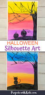 Check spelling or type a new query. Spooky Halloween Silhouette Art Project For Kids Projects With Kids