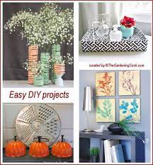 Easy Diy Craft Projects To Brighten Up Your Home Easy Diy Crafts Easy Diy Diy Arts And Crafts