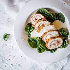 This Keto Chicken Cordon Blue Has All The Classic Components Of A Carb Laden Cordon Bleu Ham Cheese Chicken Chicken Cordon Bleu Keto Chicken Chicken Cordon