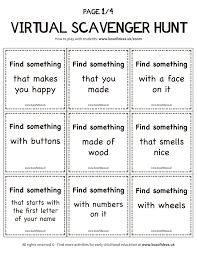 Scavenger Hunt Ideas For Kids Indoor In 2020 Virtual School Digital Learning Classroom Online Teaching