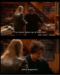 Black Books Bernard Black Quote At Half Ten What Happens
