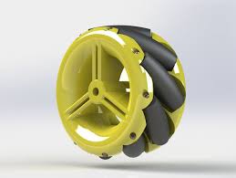 These Are Mecanum Wheels Designed For Small Factor Robotic Systems It S A Low Cost Design The Only Non Print Mecanum Wheel 3d Printing Diy 3d Printer Designs
