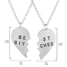 The contemporary home design is capped with a bronze metal roof. Aeropost Com Barbados Lux Accessories Best Friends Bff Forever Best Bitches Valentine Detached Heart Pendant Charm Necklaces 2pc
