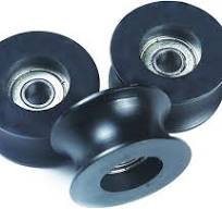 5Pcs 8x40x20mm U Groove Nylon Guide Pulley Wheel Bearing Track Roller  Bearing
