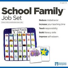 School Family Job Set Conscious Discipline Conscious