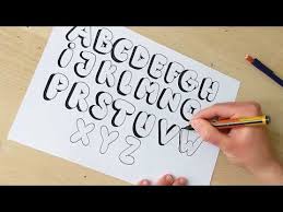 How To Draw Bubble Letters Easy Step By Step Tutorial 2019 Youtube Bubble Drawing Bubble Letters Bubble Letter Fonts