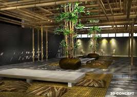 Natural Bamboo For Japanese Restaurant Decoration Style Dengan Gambar