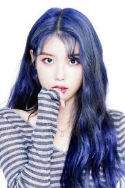 Pin By Waifulands On Iu Kpop Hair Color Blue Hair Kpop Hair
